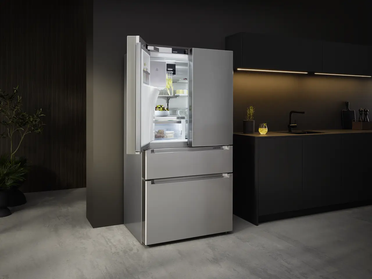 FDBHC36S French door fridge-freezer with 2 freezer drawers and
